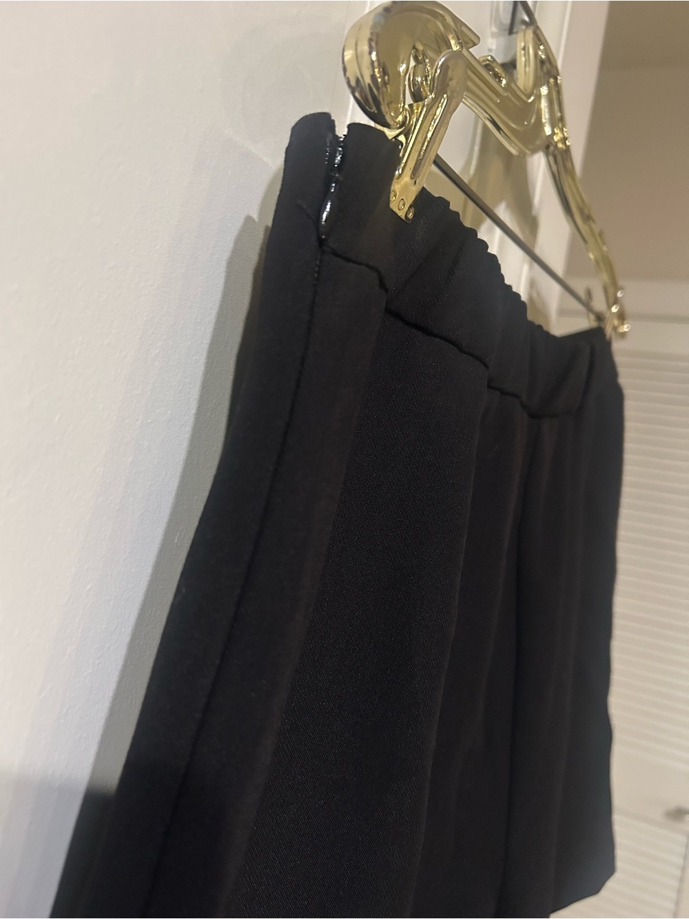 Nine West Black Mini Skirt with A-Line Silhouette - Picture 5 of 6